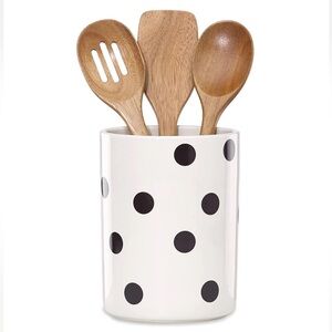 Kate Spade Deco Dot Utensil Holder